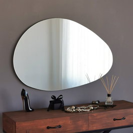 Hanah Home Porto Ayna Espejo Blanco 76x50 cm